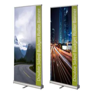 Budget Double Sided Roller Banners